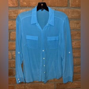 Ann Taylor turquoise Blouse